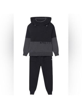 Mayoral Charcoal and Black Kids Pajama Set